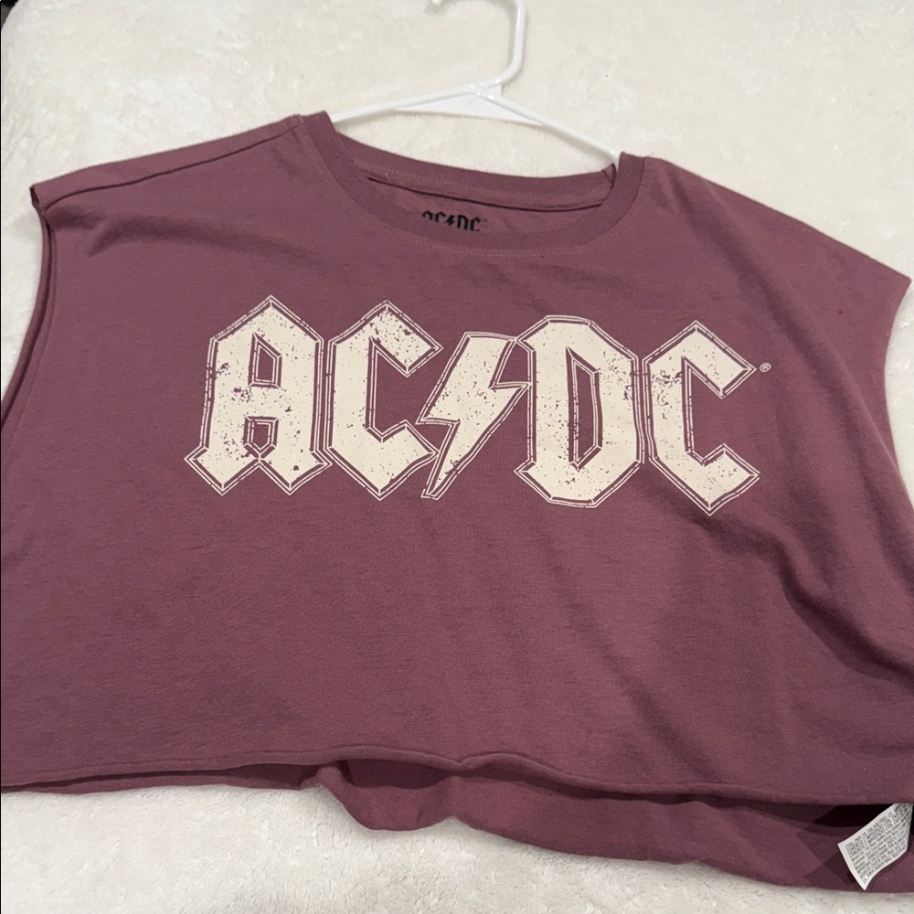 AC/DC Dusty Rose Tee